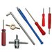 Universal Valve Core Tool – Bike, Motorcycle & Car Tire Valve Stem Installer/Remover (Blue/Red/Iron Puller, Compact Key Design)_voghion.com