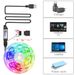 RGB Led Strip Lights 5m 10m 20m 30m Led Room Light With APP Control Flexible Ribbon Luces Led Tape For Room Bedroom Decoration_voghion.com