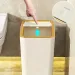 10L Space-Saving Pet-Resistant Trash Can Odor-Proof Leak-Proof Durable Plastic Bin For Bathroom Kitchen Use_voghion.com