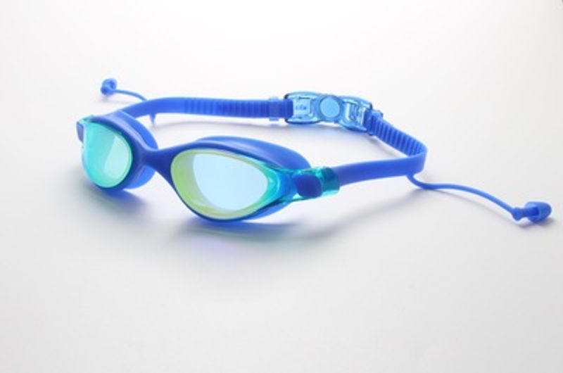 Adult men's and women's coated swimming glasses silicone casual HD Phantom color anti-fog, waterproof and drop comfortable diving_voghion.com
