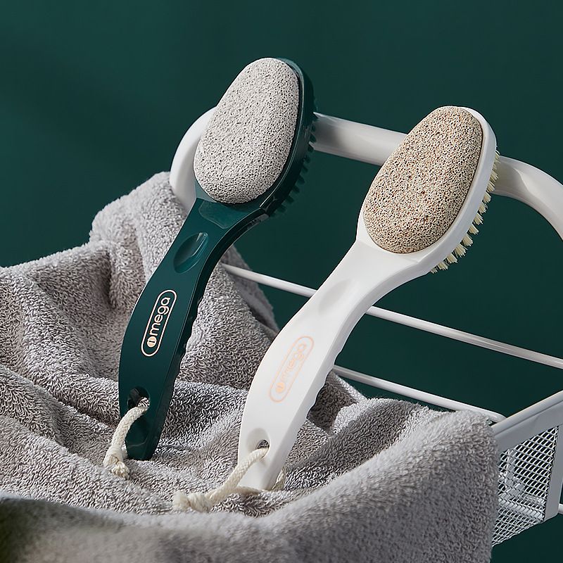 Yimijia 2-in-1 File And Callus Heel Grinder, Dead Skin Remover, Double-Sided Foot Stone For Home Use_voghion.com