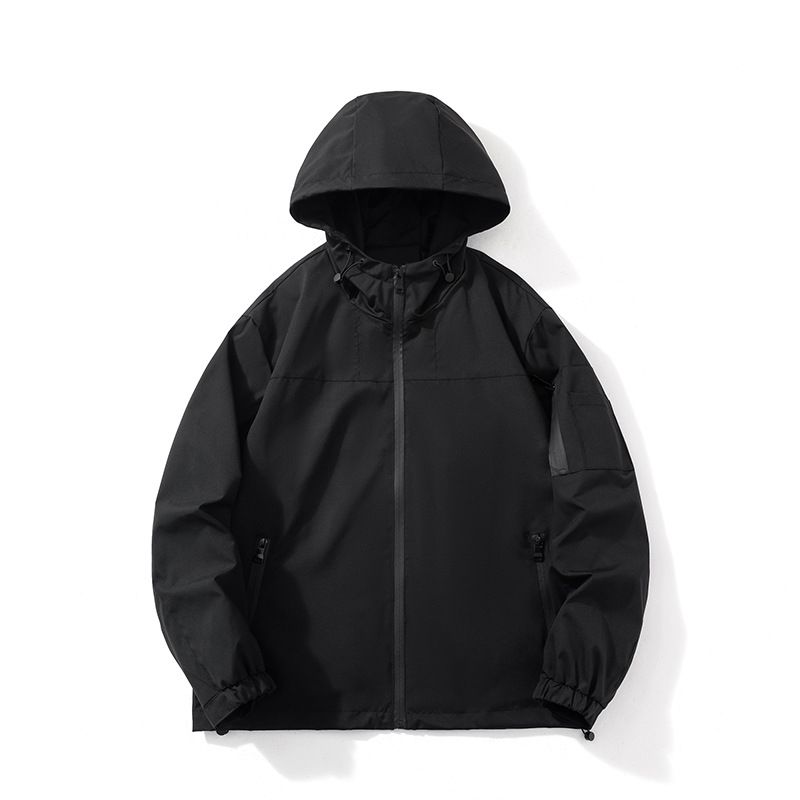 Work jacket men's 2023 autumn new loose outdoor casual assault windproof jacket men's jacket mountain print_voghion.com