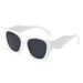 Blue Plus Sonnenschutz-Sonnenbrille Trendy Personality Vollrahmen Quadratischer Rahmen Sonnenschutz Ins Style PC-Sonnenbrille_voghion.com
