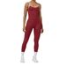 Block Suit Women Contrast Color Backless Tight Set Quick Dry Outer Wear Running Sports Fitness Yoga Clothes_voghion.com