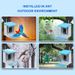 Smart Bird Feeder Camera With AI Recognition - Solar Powered Weatherproof Outdoor Wildlife Monitor (Night Vision Mobile Alerts HD Live Streaming)_voghion.com
