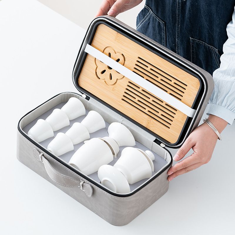 Set regalo aziendale di tè Kung Fu, riunione annuale, celebrazione dell'anniversario, attività di conferenza, clienti e dipendenti_voghion.com