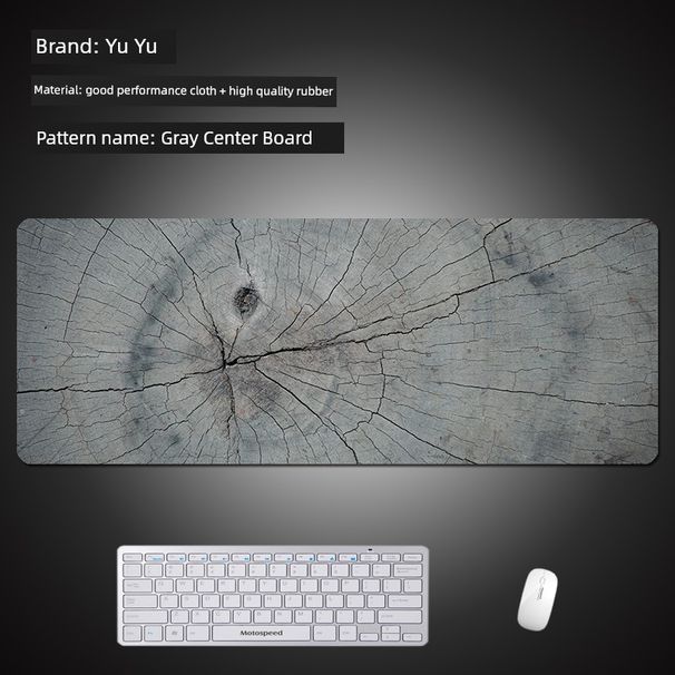 Oslagbar kvalitet mus överdimensionerad kontors anteckningsbok tangentbordsunderlägg träfibrer marmor hem bord skrivbordsmatta ins mode_voghion.com