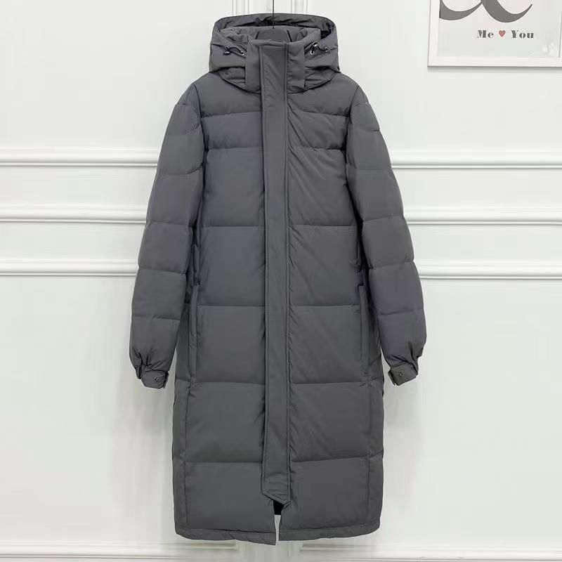 Women's Clothing Women's Cotton Jacket Super Long Over Knee New Jacket_voghion.com
