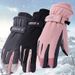 Damen-Winterskihandschuhe – Touchscreen-kompatibel, wasserabweisend, Thermofutter, rutschfester Griff für Snowboarden, Radfahren und Outdoor-Aktivitäten_voghion.com