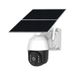 4G solární bezpečnostní kamera - venkovní bezdrátová PTZ kamera s WiFi a vodotěsná pro mobilní monitorování_voghion.com