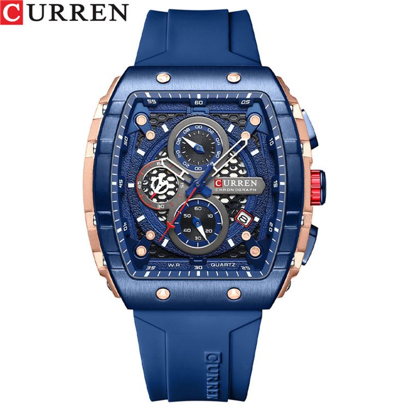 Six Pin Chronograph Uhr Herrenmode Multifunktionsuhr_voghion.com