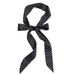 Sciarpa di seta sottile e stretta a pois da donna, stile Ins, da 190 cm, con nastro per capelli, decorazione per cintura_voghion.com