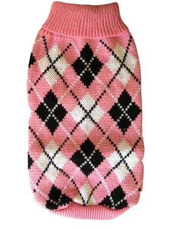 Gestrickter hochwertiger Haustierpullover aus 100 % Acryl für Welpen, Hundekleidung aus Wolle_voghion.com