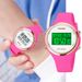 Skmei Fashion Digital Watches For Womens Waterproof LED Light Silicone Strap Ladies Casual Wristwatch With Alarm Clock_voghion.com