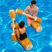 Inflatable Logging Boats, Water Inflatable Collision Wood Grain Stick Game, Water Competitive Game_voghion.com