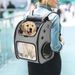 Mochila portátil y transpirable para mascotas, bolsa plegable para gatos y perros, mochila expandible de moda para mascotas_voghion.com