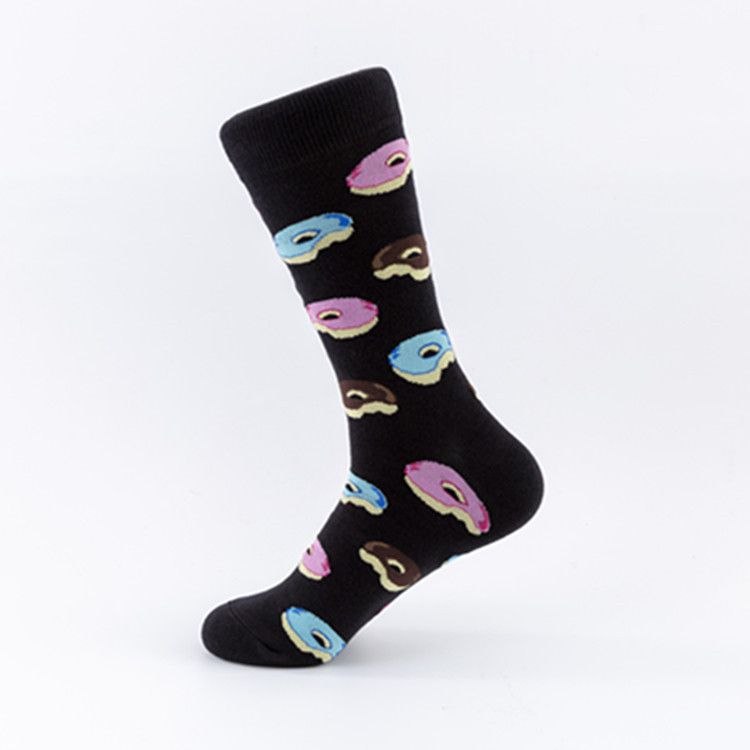 Moške nogavice Food series socks bombažne nogavice za prosti čas ulične trend tube nogavice_voghion.com