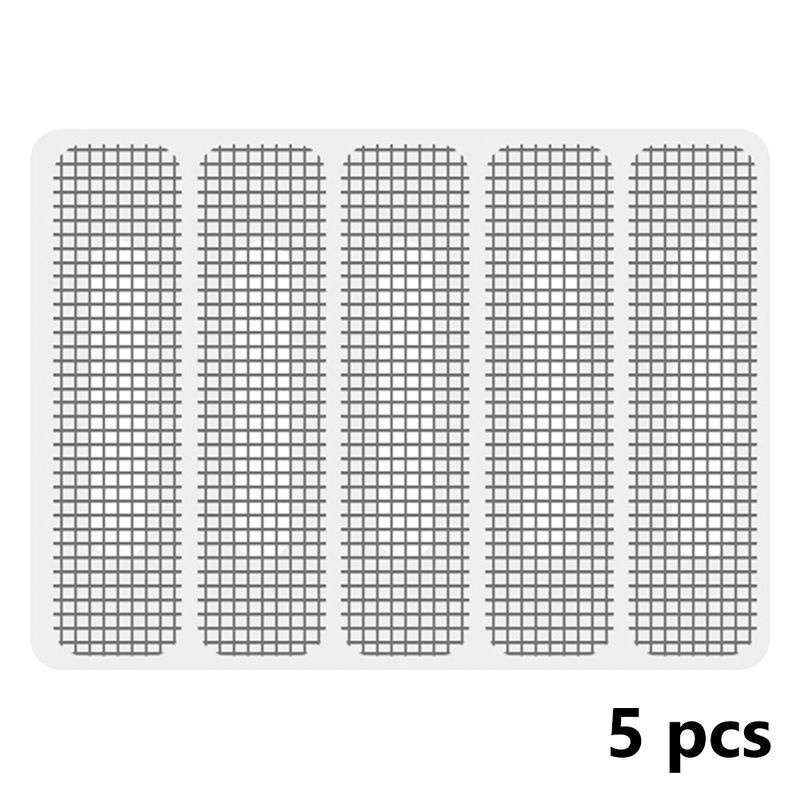 5/10/15/20pcs Stickers Broken Door Mosquito Mesh Adhesive Practical Anti-insect Window Screen Repair Patch Repair Accessories_voghion.com