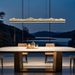 Minimalist Long Strip Restaurant Pendant For Tea Room, Bar Counter, Dining Table, Italian Style Light Luxury High-End_voghion.com