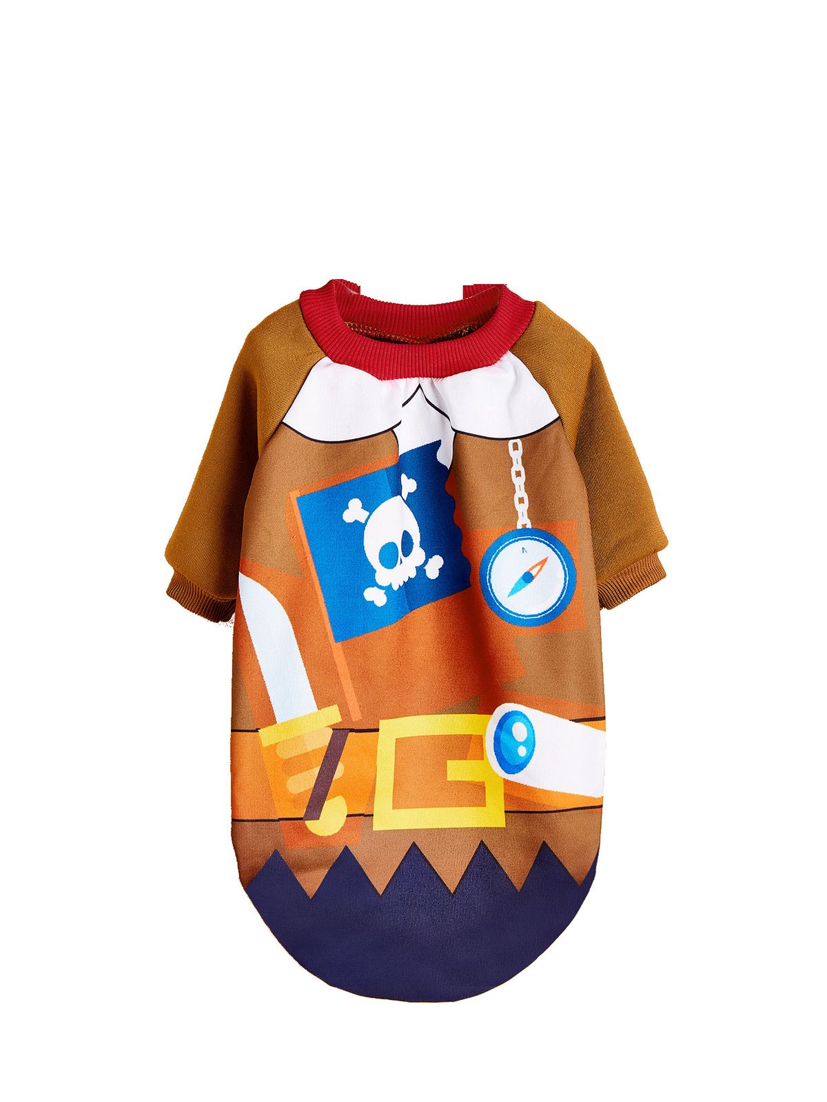 Clothes For Large Small Dogs And Cats, Halloween Unique Funny T-Shirts, Pumpkin Spider Pet Tops_voghion.com