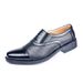 Unbeatable Quality Summer Business Formal Hollow Breathable Sandals For Men's Office Security, Low Cut Mesh Three Joint Leather Shoes_voghion.com