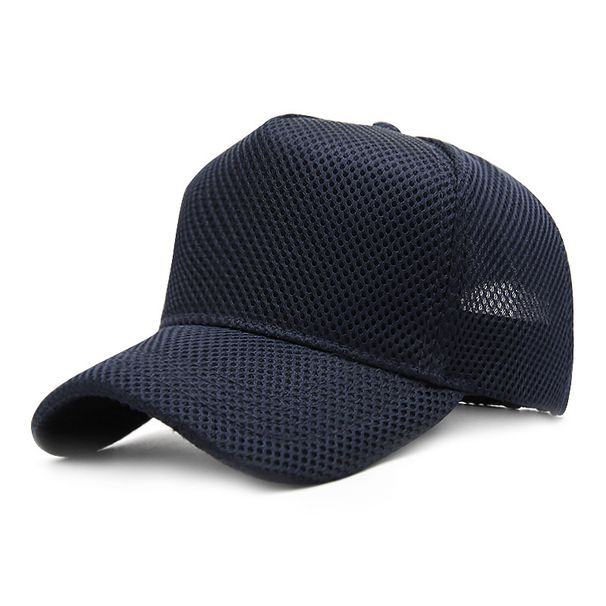 Big Head Plus Size Summer Mesh Baseball Cap for Men Women Trucker Mesh Hat Baseball Hats for Outdoor Sports Running_voghion.com