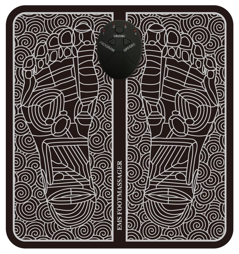 Multi Functional Massage Foot Pad Foot Therapy Massager Pulse Micro Current Low-frequency Acupoint Massager_voghion.com