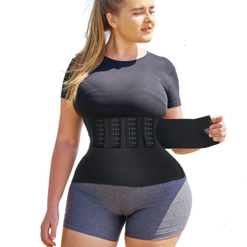 Vita Tummy Shaper Buckle Vita strappata Trainer Fasciatura Wrap Shapewear Tummy Control Corsetto Body Shaper Hook Trimmer_voghion.com