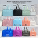 Dry Wet Separation Waterproof Bathing Fitness Swimming Wash Beach Bag Handheld Thickened Large Capacity New Model_voghion.com