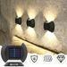1 Stücke Outdoor Solar Lampe LED Solar Licht Wand Straße Licht Lampe Solar Powered Sonnenlicht 8 LED Lampe Garten Dekorative XYZ_voghion.com