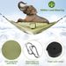Camping Hammock, Portable Double Hammock With Net,600lbs Load 2 Persons Hammock W/Mosquito Net Outdoor Hiking Camping Hommock Portable Nylon Swing H_voghion.com