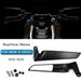 For CLl250 CL300 CL500 2023 Motorcycle Rearview Mirro Adjustable Winglet Invisible Rear View Mirror cl250 300 500_voghion.com