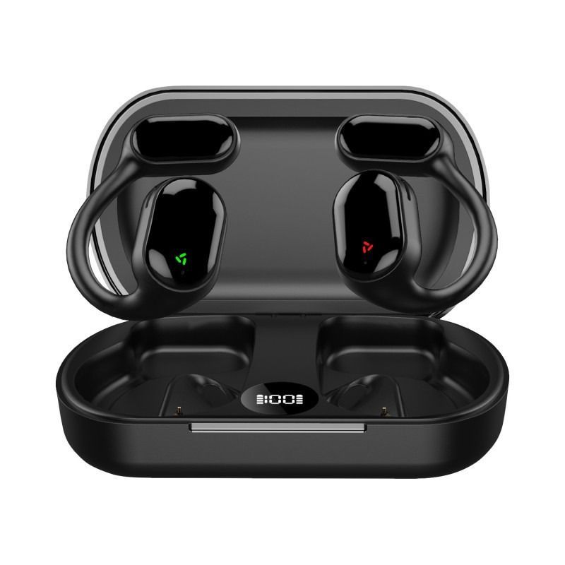 Bluetooth Headset Hanging Ear Type Not In Ear Wireless Binaural Quality Sound Sports_voghion.com