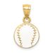 14k Enameled Baseball Pendant_voghion.com