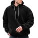 Herbst und Winter Plus Size Kapuzenjacke für Herren Casual Personality Fashion Sweatshirt Coral Fleecejacke für Herren_voghion.com