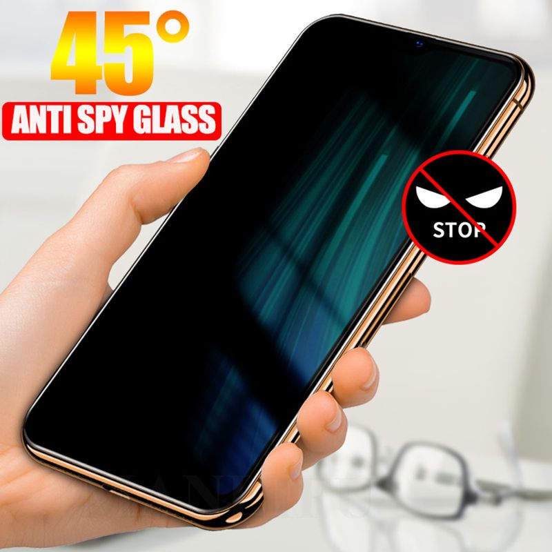 Anti Spy Glas Voor Xiaomi Redmi Note 11 10 9 8 9s 10c 9T 9C 10A Poco X5 Pro X4 GT F4 X3 F3 12T 11T 11 Lite 10T Screen Protector_voghion.com