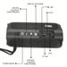 227 Altoparlante portatile verticale wireless impermeabile con lampada per esterni, compatibile con USB/TF/radio FM._voghion.com