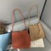 Candy Cloth Fresh And Simple Solid Color Nylon Canvas Single Shoulder Ins Style Student Office Crossbody Bag For Women_voghion.com