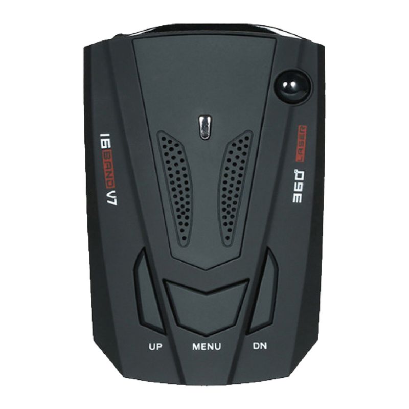 V7 12V 360 Degrees Speed Radar Detector Long Range Voice Alert Laser Radar Detector For Vehicles_voghion.com