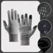Sport-Radhandschuhe für Herren, Touchscreen, Winter, Fleece-gefüttert, Baumwolle, wasserdicht, Outdoor, rutschfest, winddicht_voghion.com
