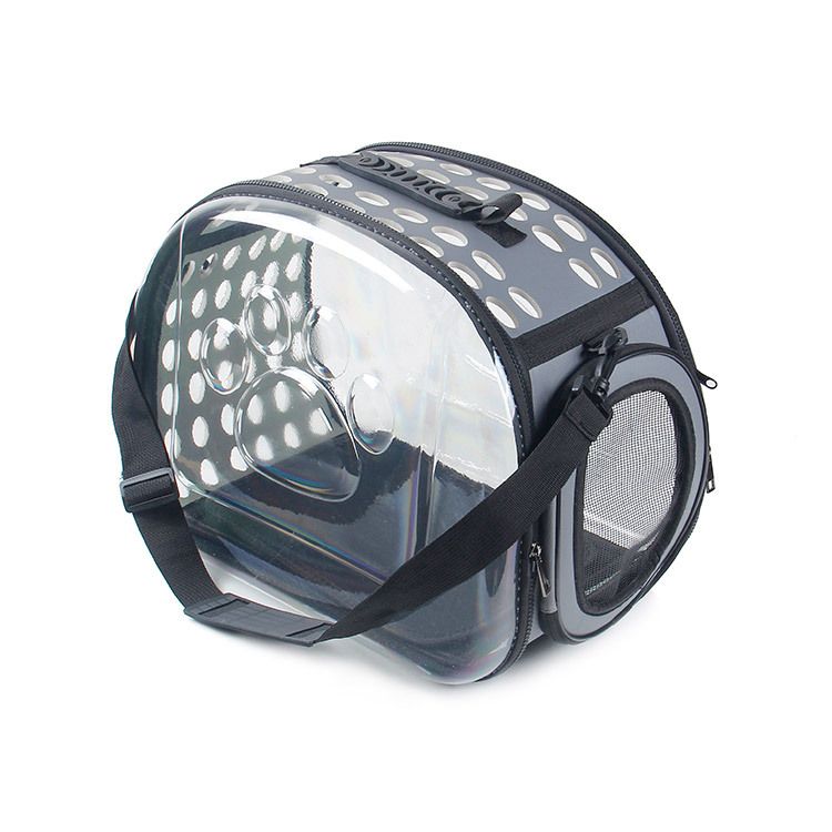 Suministros Nueva jaula para perros totalmente transparente, transpirable y cálida, bolsa práctica y a la moda para mascotas._voghion.com