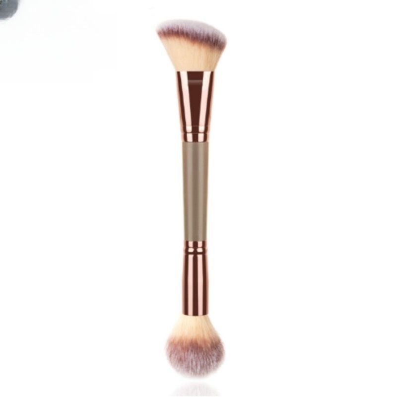 Champagne 20 Pcs 15 Pcs 10 Makeup Brushes Set, Portable Soft Bristle Blush Brush, Full Set Of Foundation Brushes_voghion.com