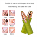 2-in-1 Electric Hair Removal USB Women's Trimmer Eyebrow Shaping Tool Portable Grooming_voghion.com