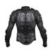 Motorcycle Armor Jacket Full Body Protective Gear For Riding, Skiing & Extreme Sports - Adjustable PE Shell With Shoulder, Elbow, Back & Waist Guards_voghion.com
