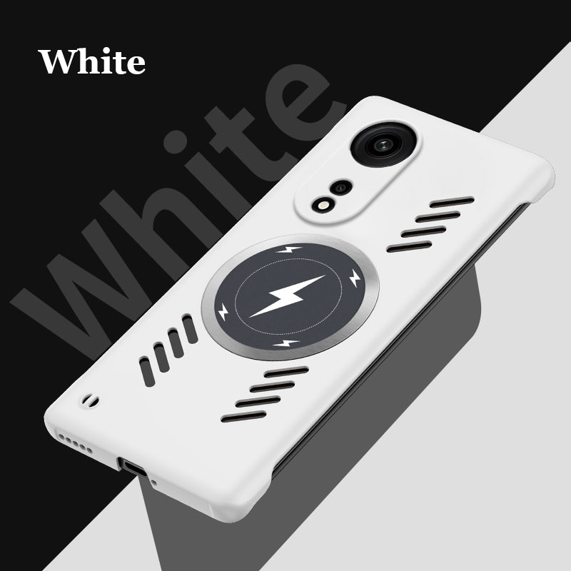 Frameless Graphene Heat dissipation Magnetic PC Case For Oppo A1 Pro Magsafing Wireless Charging Shell Cover_voghion.com