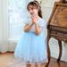 Kinderkleidung Prinzessinnenkleid für Mädchen Sommerkleid neu Frozen Kleid Geschenk zum Kindertag_voghion.com