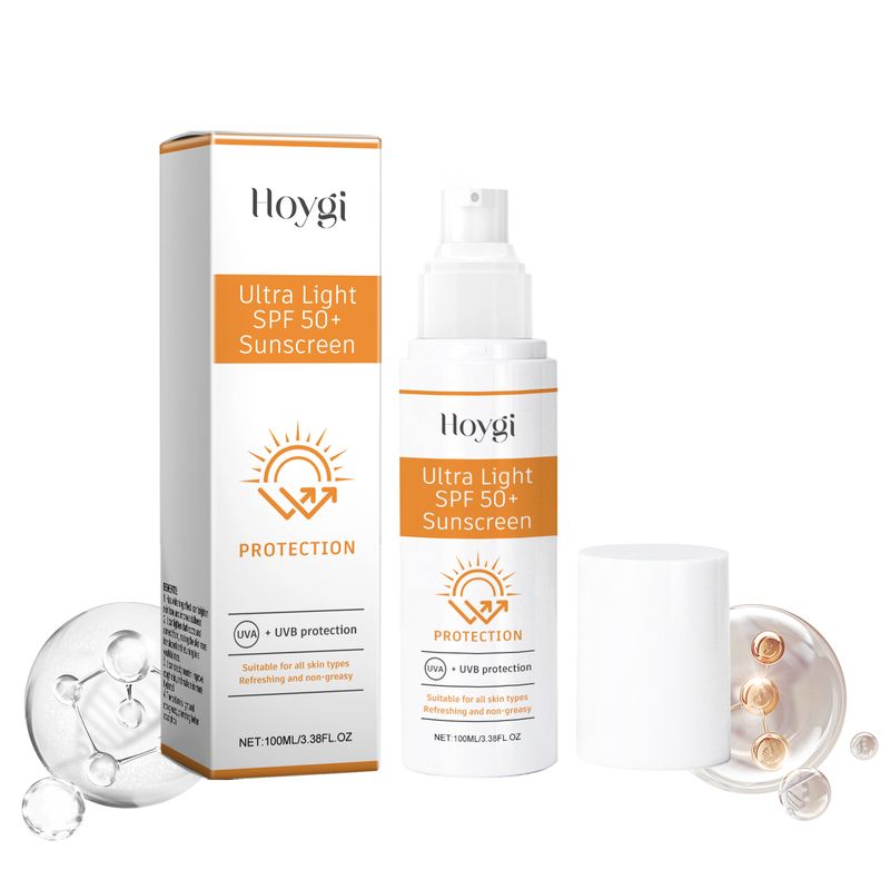 Hoygi Moisturizing Face Protection Cream Moisturizes Refreshing Breathable And Isolating Outdoor UV Skin Protection Lotion_voghion.com
