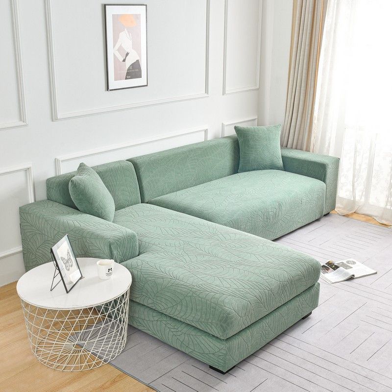 Lakásbútor Korán vastagított kötött jacquard kanapé huzat teljes huzat kanapé párna bőr szövet kombinált kanapé huzat törölköző_voghion.com