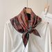 Primavera e autunno Nuovo 70 quadrati alla moda in stile occidentale in seta simulata stampata Scialle Versatile decorativo sottile sciarpa_voghion.com