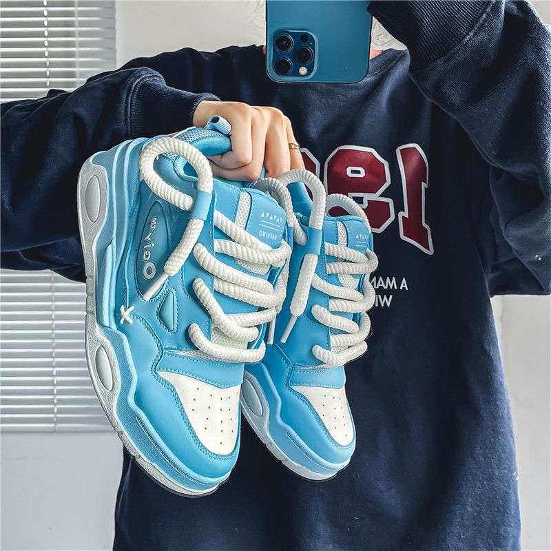 Herrenschuhe Frühjahr 2024 neue weiße Schuhe Herren trendige All-Match-Schuhe Herren Net Promi verschleißfeste Sport-Freizeitschuhe_voghion.com